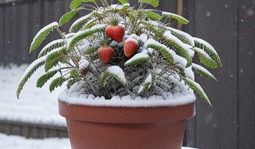 Co robić, żeby truskawki w donicach dobrze przezimowały?